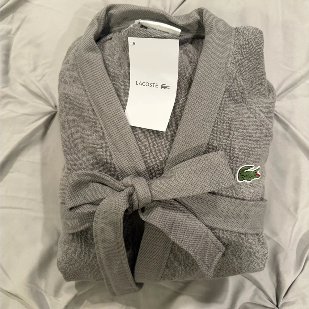 Lacoste Unisex Robe - Picture 7 of 8